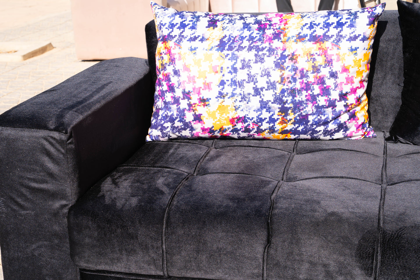 🛋️ كنبة على شكل L – الفخامة والراحة في قطعة واحدة!