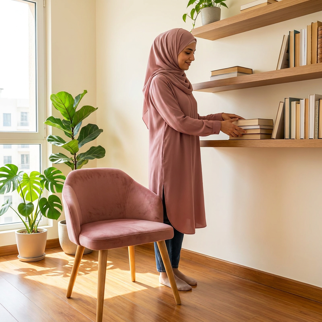 Une chaise qui crée du luxe